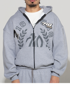 CONJUNTO MOLETOM “SCUDERIA” COR MESCLA