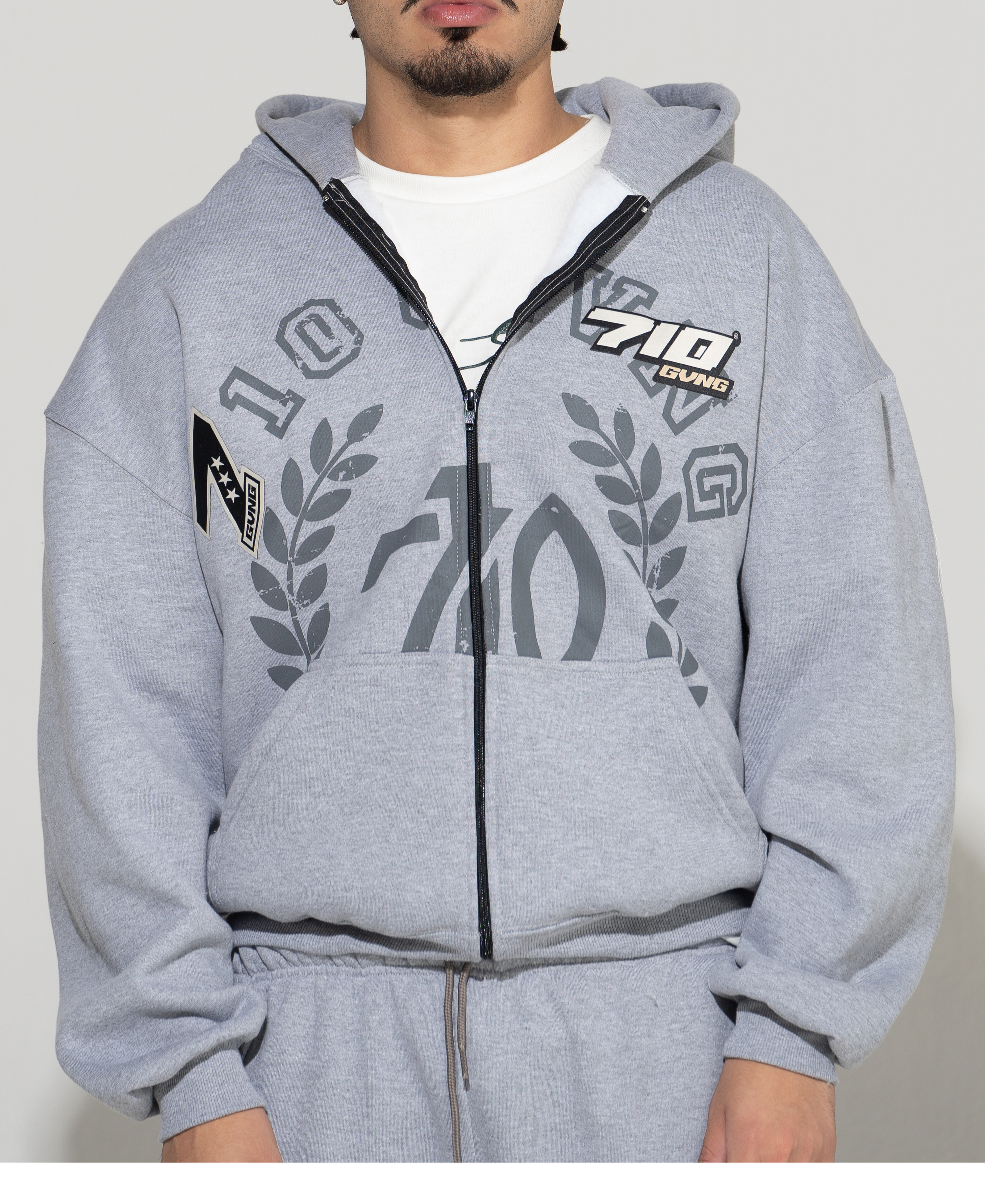 CONJUNTO MOLETOM “SCUDERIA” COR MESCLA
