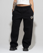 CALÇA MOLETOM “SCUDERIA” COR PRETA