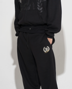 CONJUNTO MOLETOM “SCUDERIA” COR PRETO