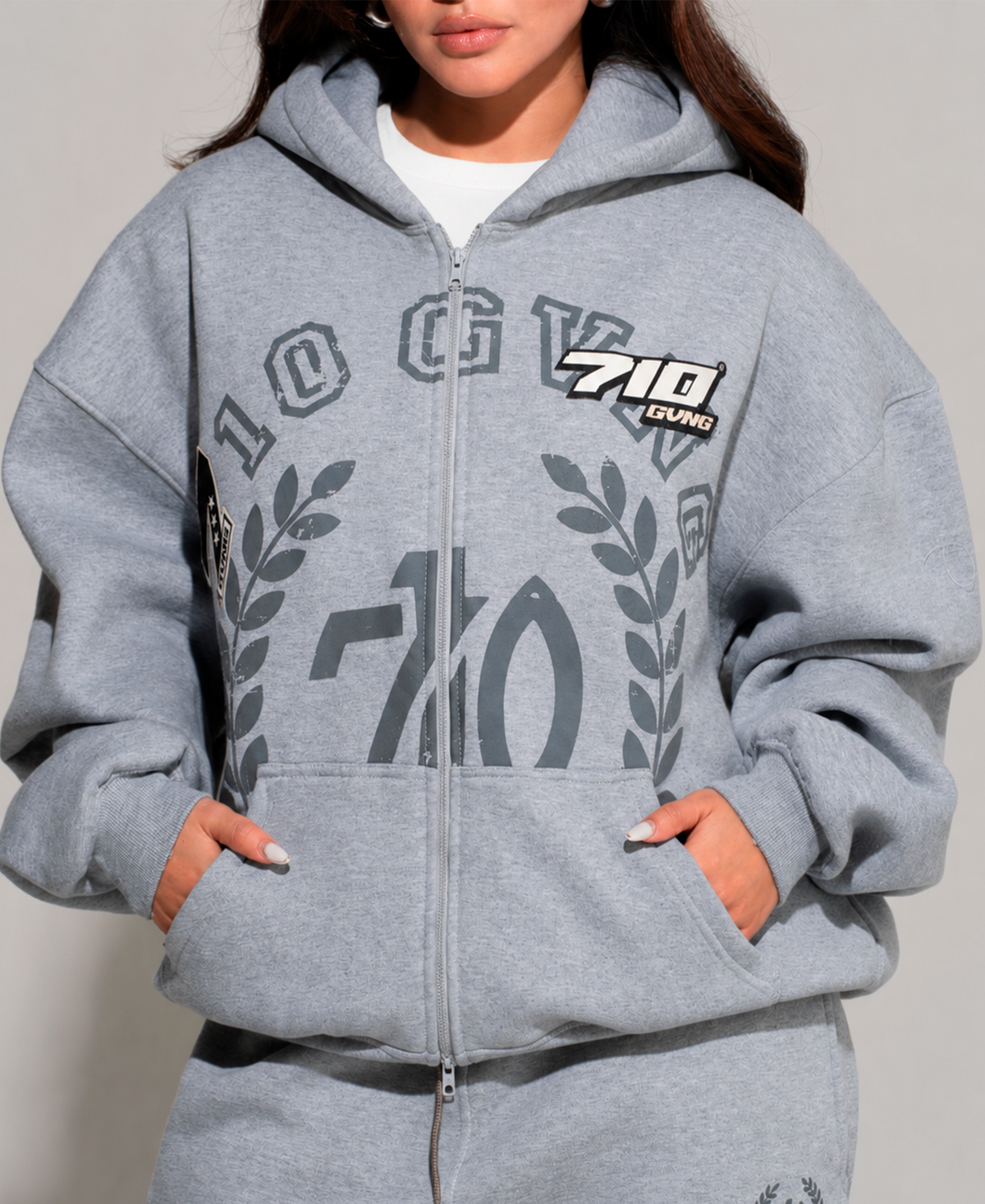 FULL ZIP - “SCUDERIA” COR MESCLA