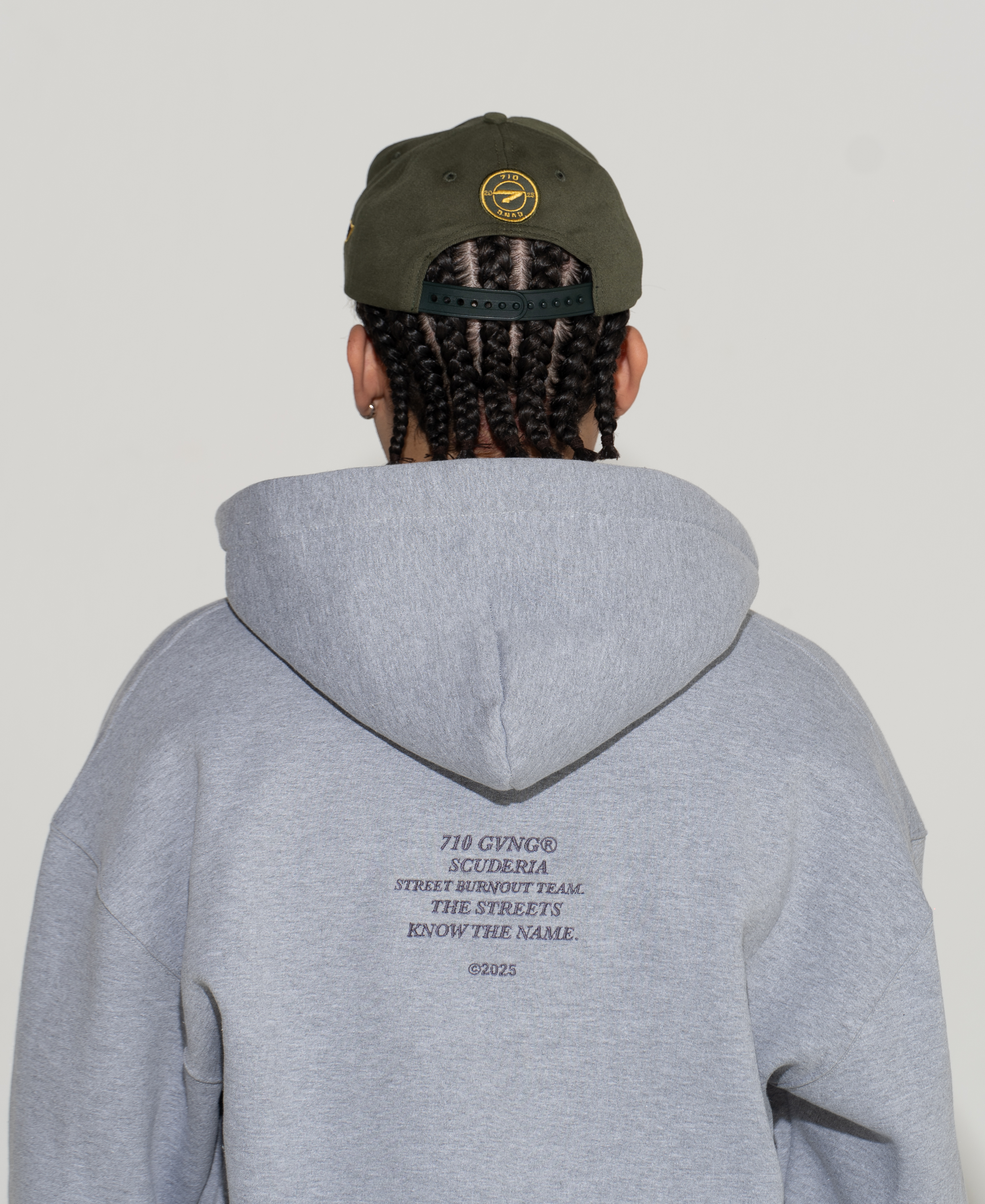 BONÉ "SCUDERIA" VERDE/DOURADO