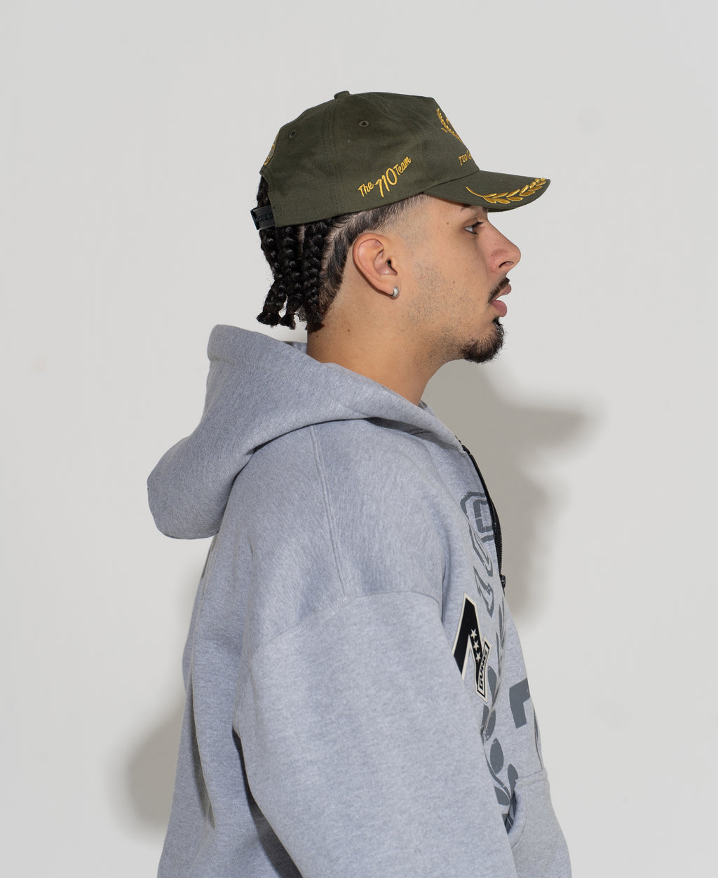 BONÉ "SCUDERIA" VERDE/DOURADO