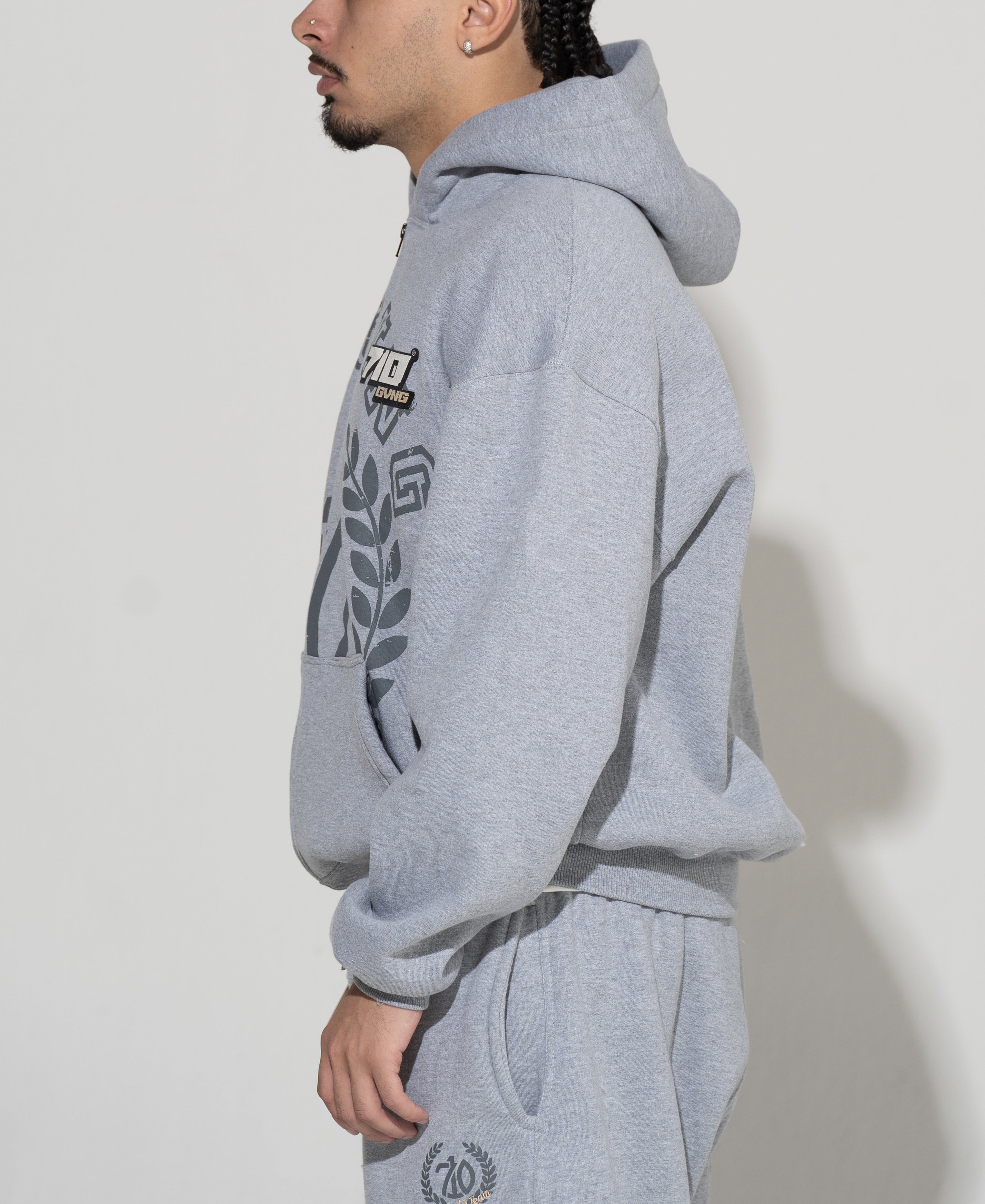 FULL ZIP - “SCUDERIA” COR MESCLA