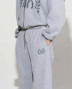 CALÇA MOLETOM “SCUDERIA” COR MESCLA