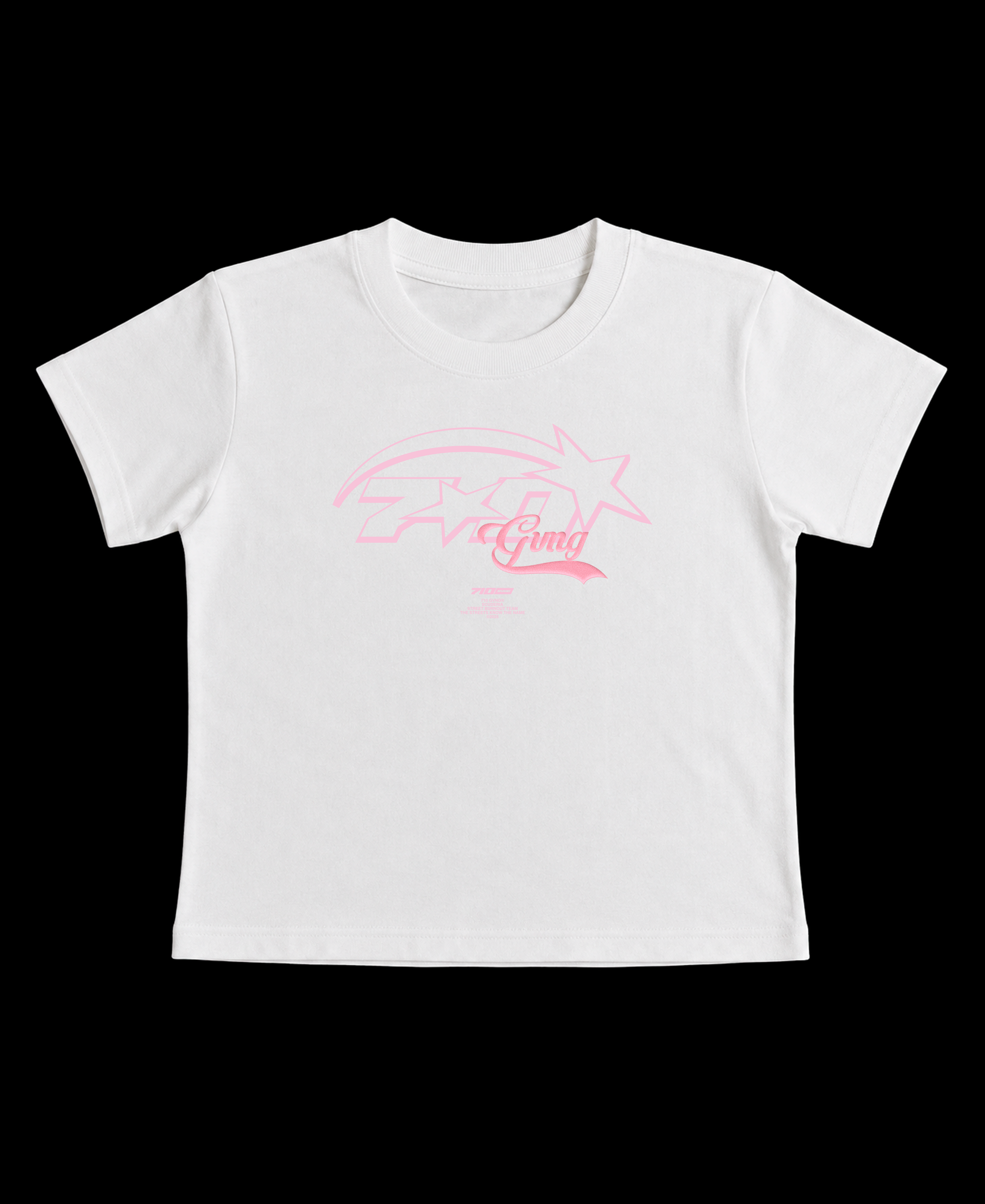 CAMISETA BABY TEE - "710"