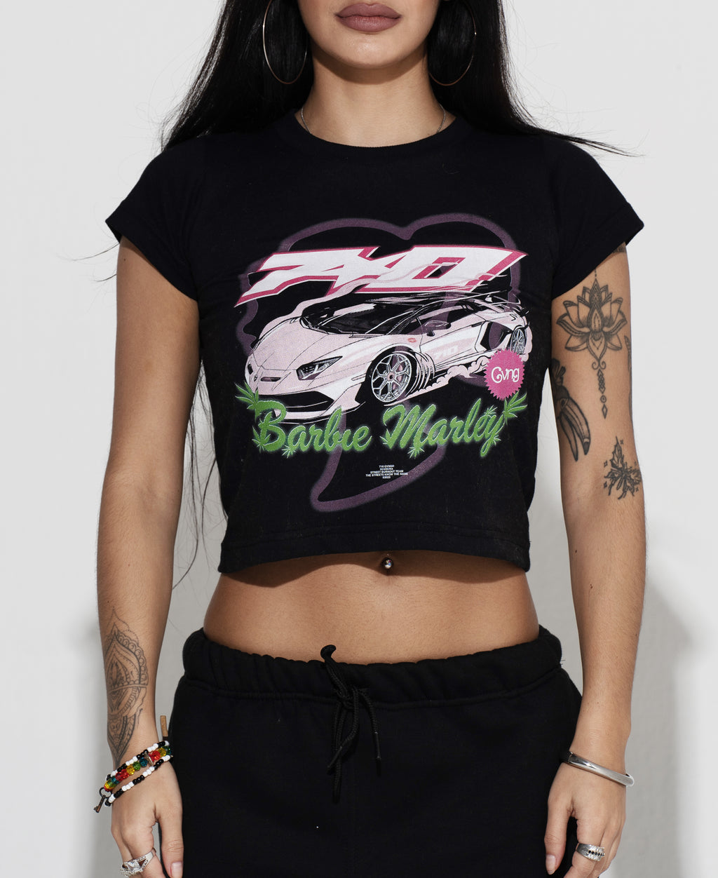 CAMISETA BABY TEE - "BARBIE MARLEY"
