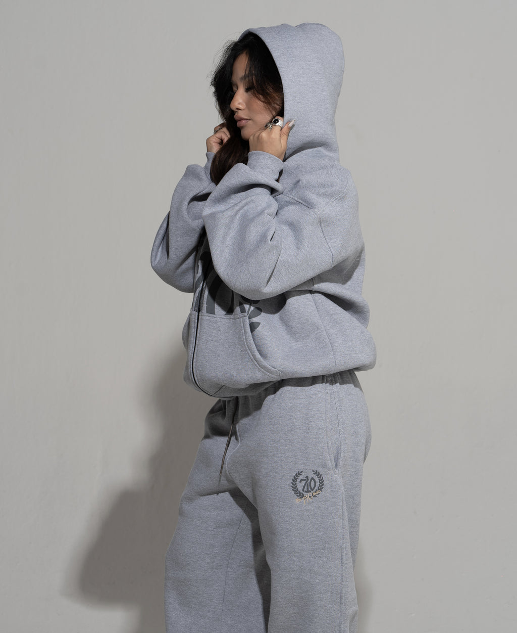 CONJUNTO MOLETOM “SCUDERIA” COR MESCLA