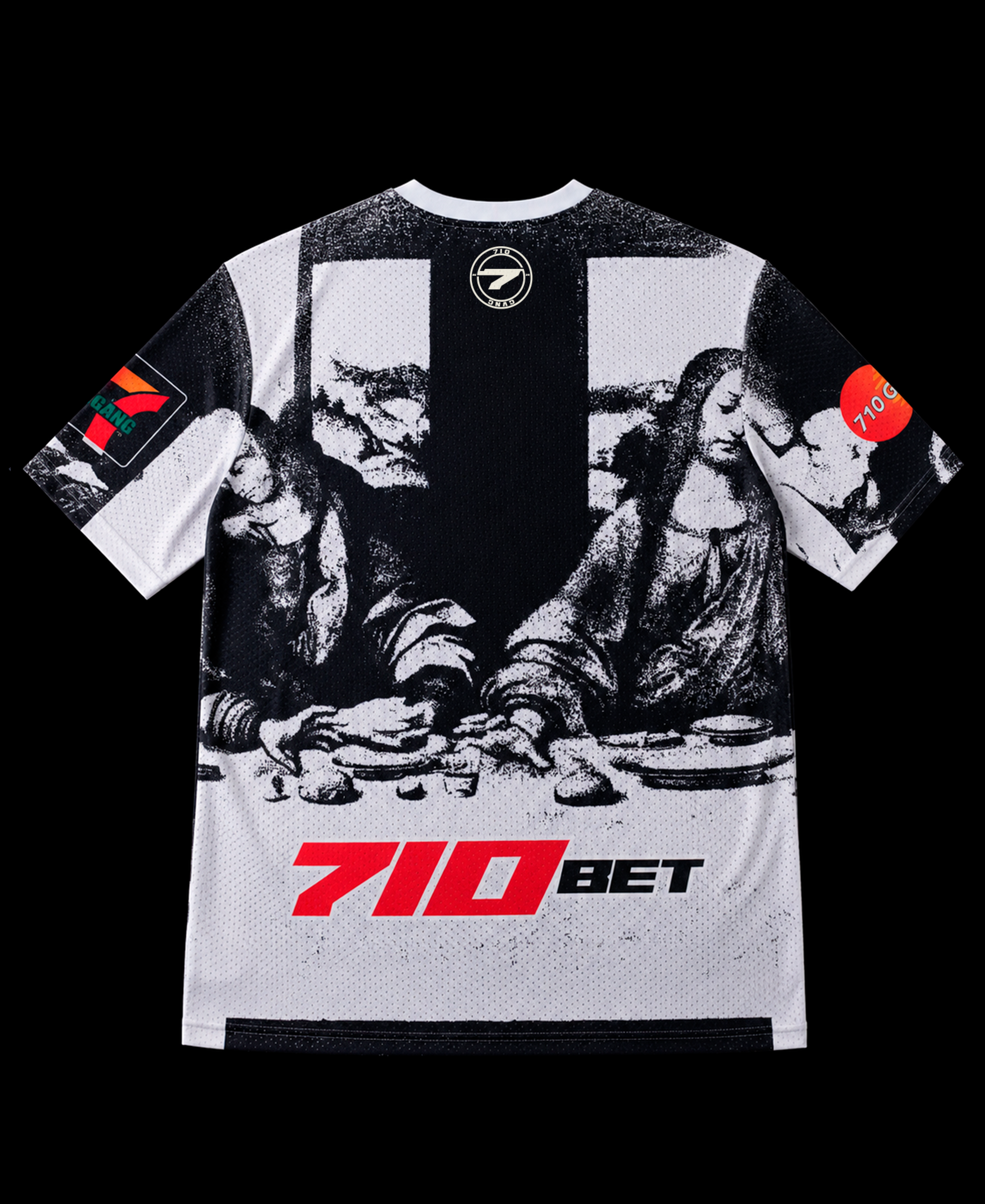 CAMISETA "SANTA CEIA" BRANCA