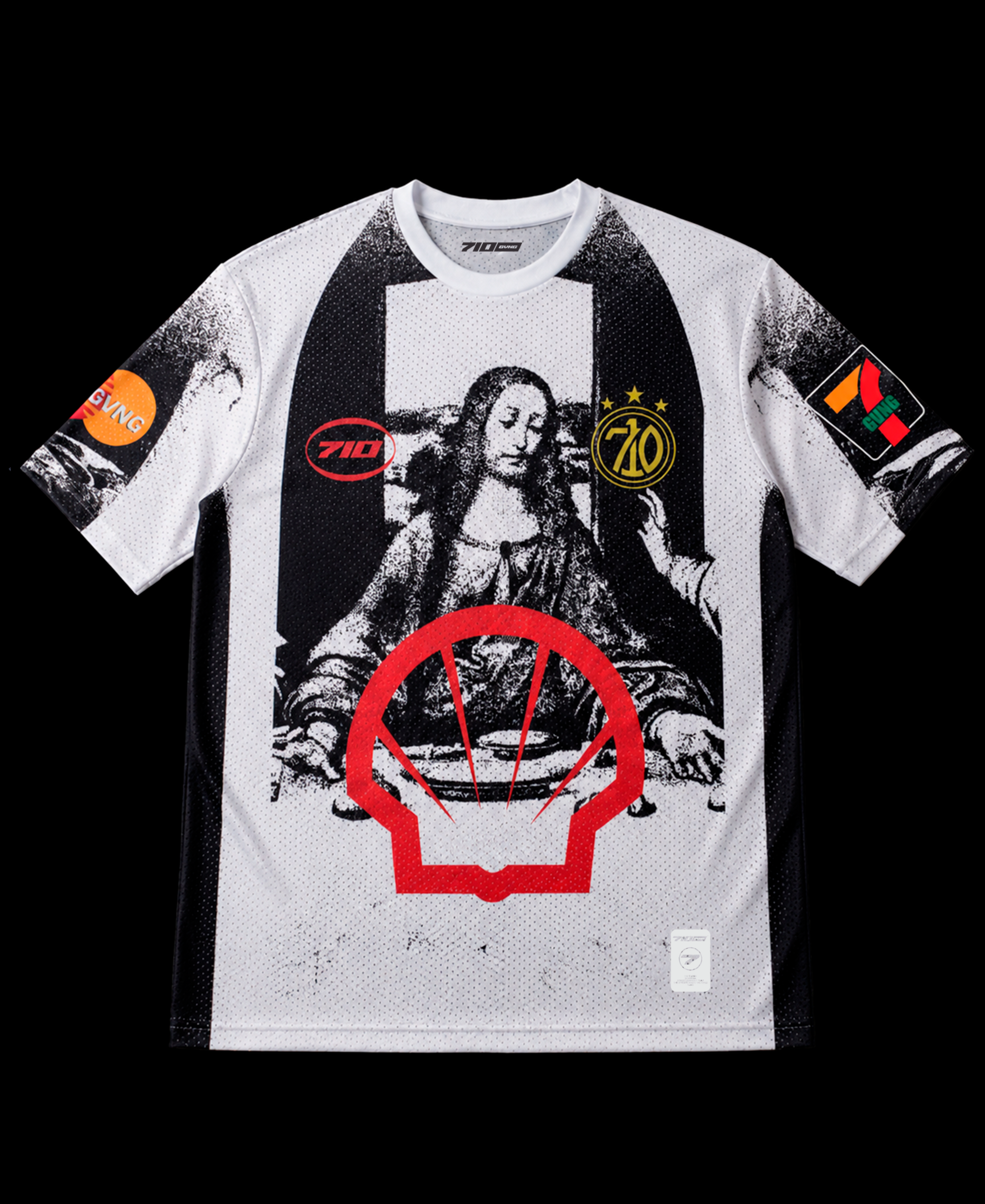 CAMISETA "SANTA CEIA" BRANCA