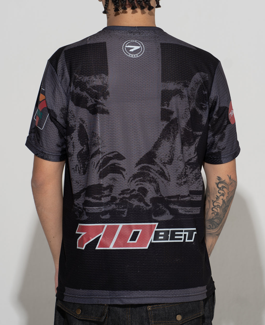 CAMISETA "SANTA CEIA" PRETA