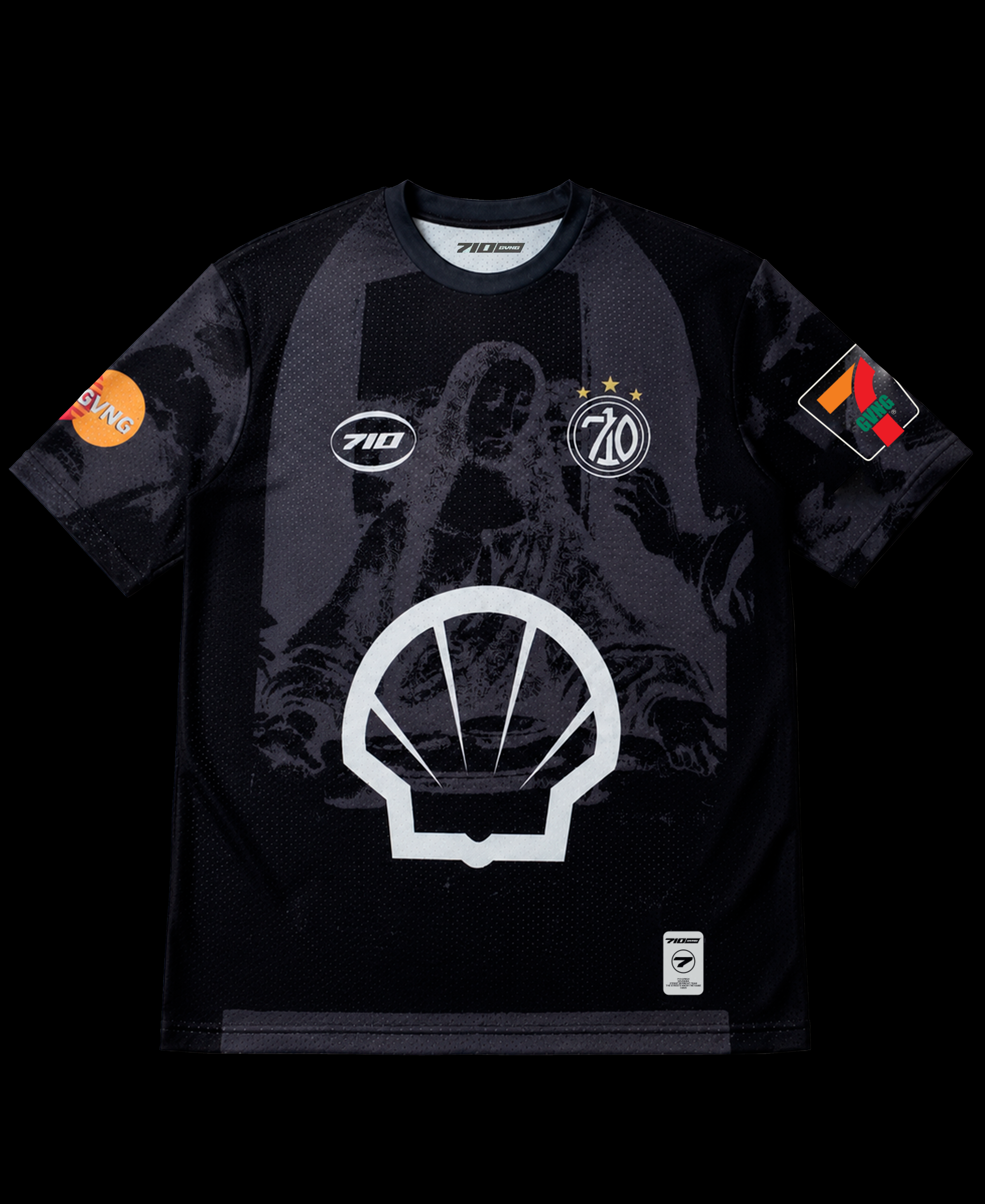 CAMISETA "SANTA CEIA" PRETA