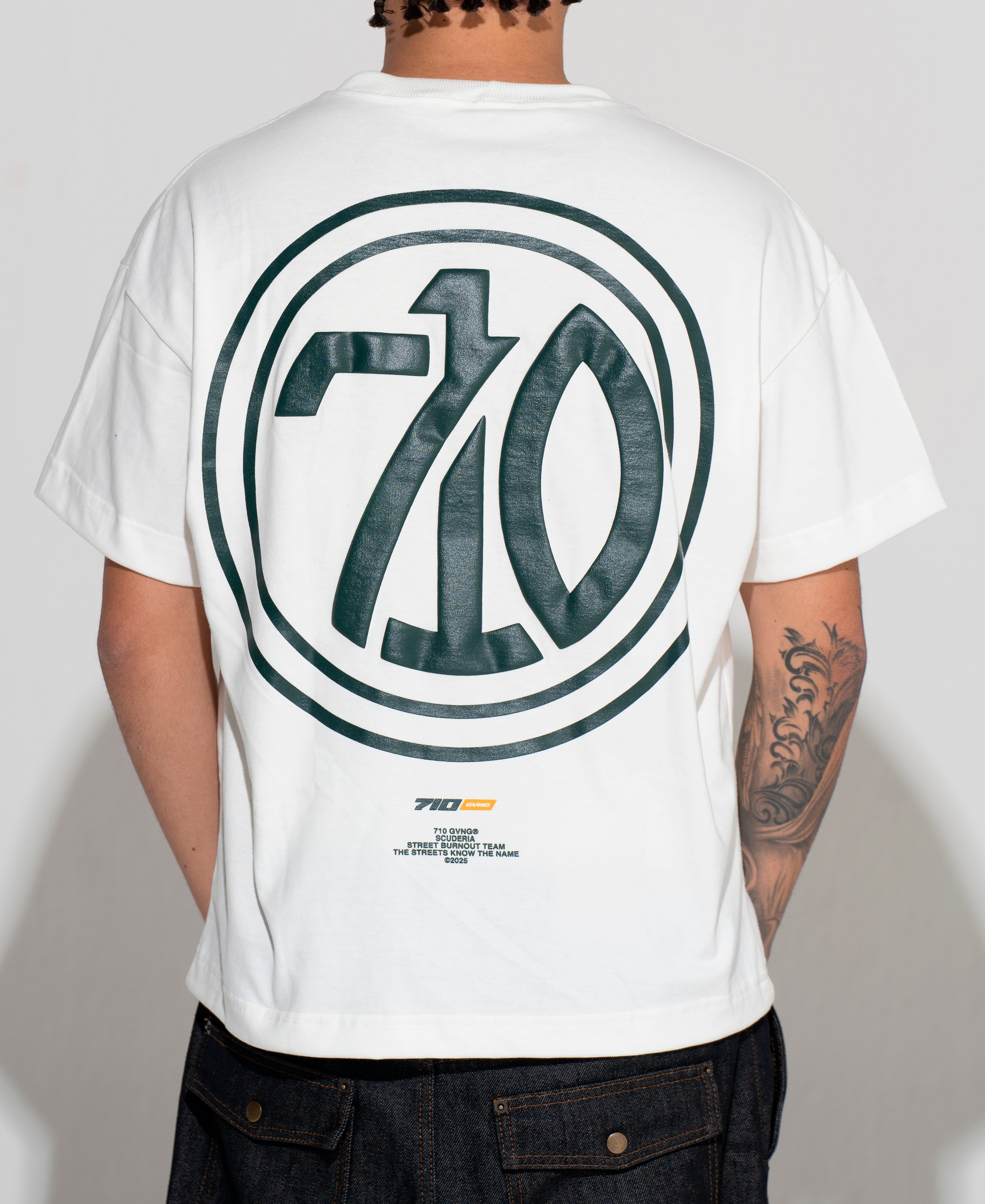 CAMISETA "SCUDERIA PREMIUM" OFFWHITE