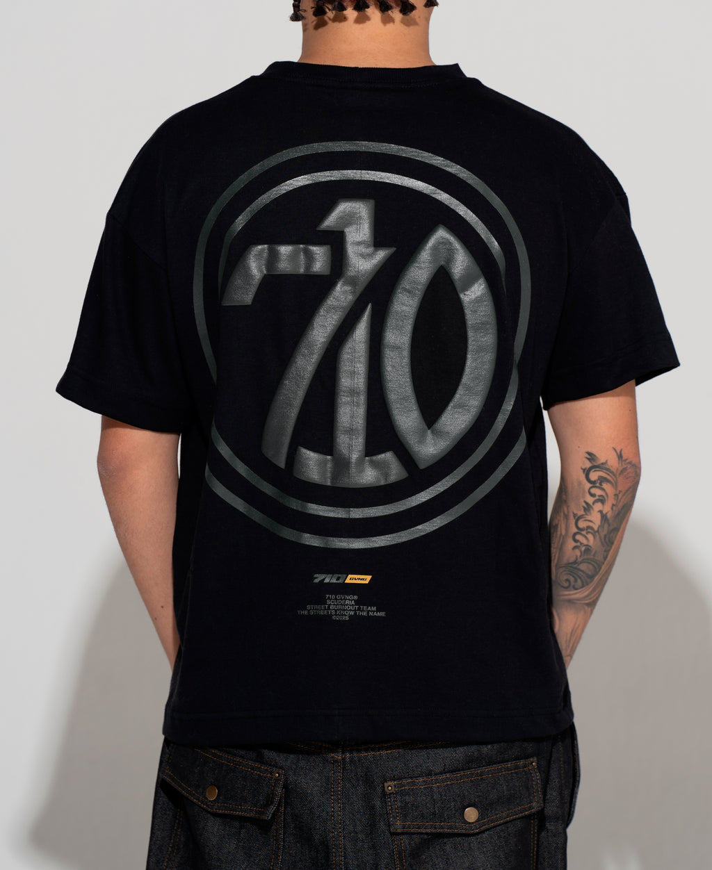 CAMISETA "SCUDERIA PREMIUM" PRETA