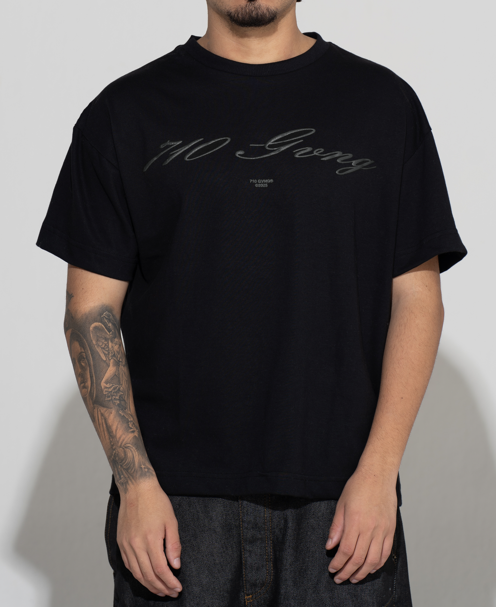 CAMISETA "SCUDERIA PREMIUM" PRETA