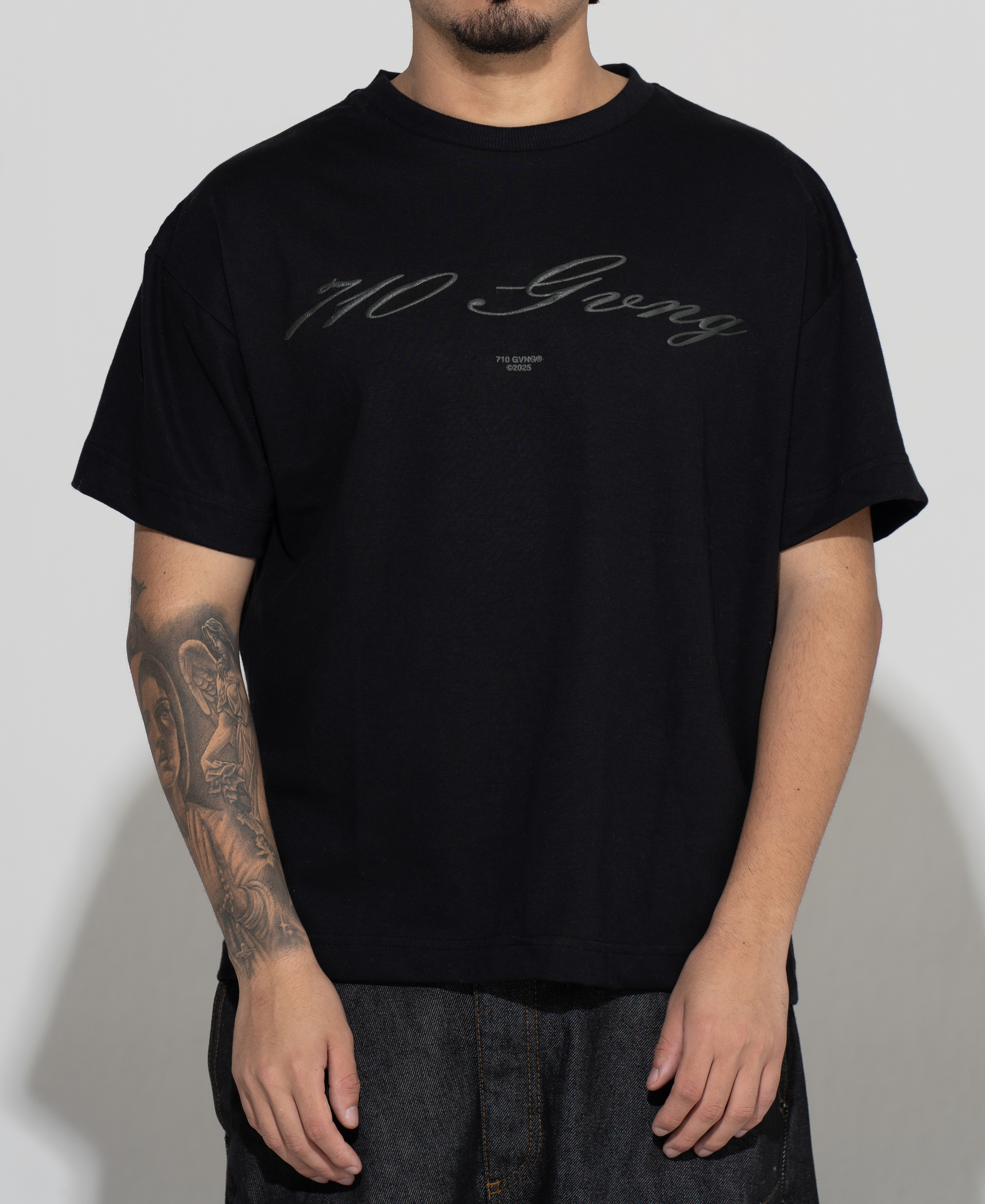 CAMISETA "SCUDERIA PREMIUM" PRETA