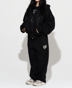 FULL ZIP - “SCUDERIA” COR PRETO
