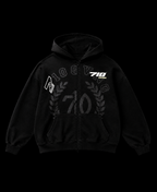 FULL ZIP - “SCUDERIA” COR PRETO