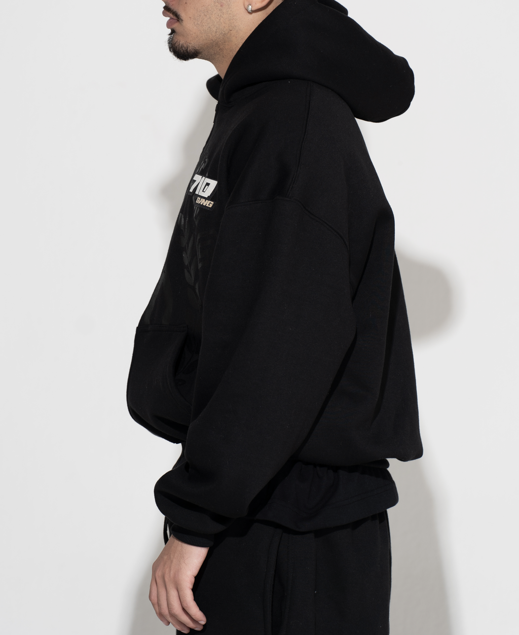 FULL ZIP - “SCUDERIA” COR PRETO
