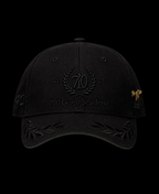 BONÉ "SCUDERIA" PRETO/PRETO