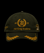 BONÉ "SCUDERIA" VERDE/DOURADO