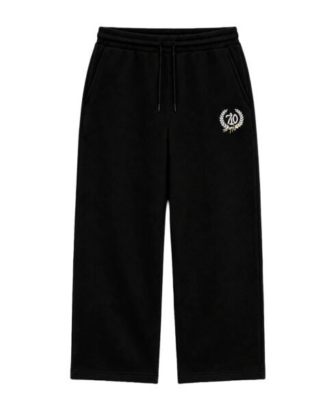 CALÇA MOLETOM “SCUDERIA” COR PRETA