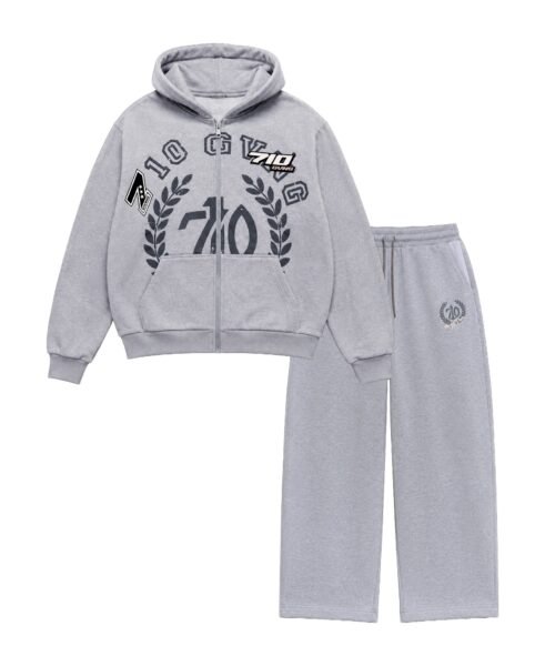 CONJUNTO MOLETOM “SCUDERIA” COR MESCLA