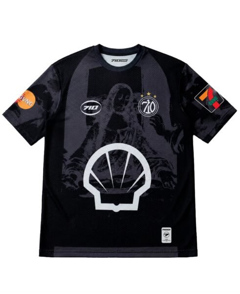 CAMISETA "SANTA CEIA" PRETA