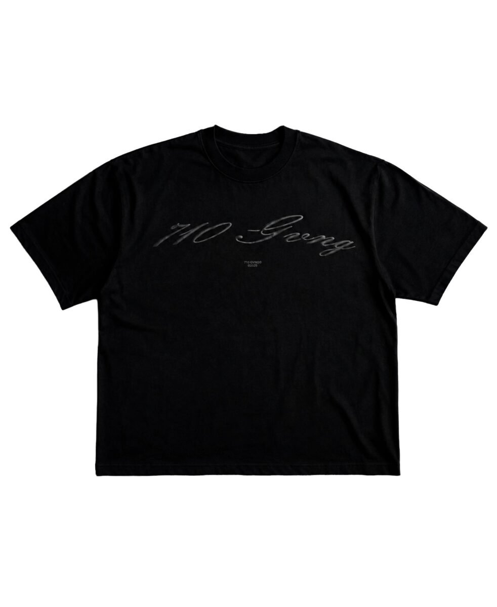 CAMISETA "SCUDERIA PREMIUM" PRETA
